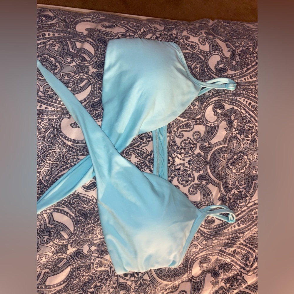 Uniquities wrap bathing suit top!